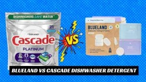 Blueland vs Cascade Dishwasher Detergent