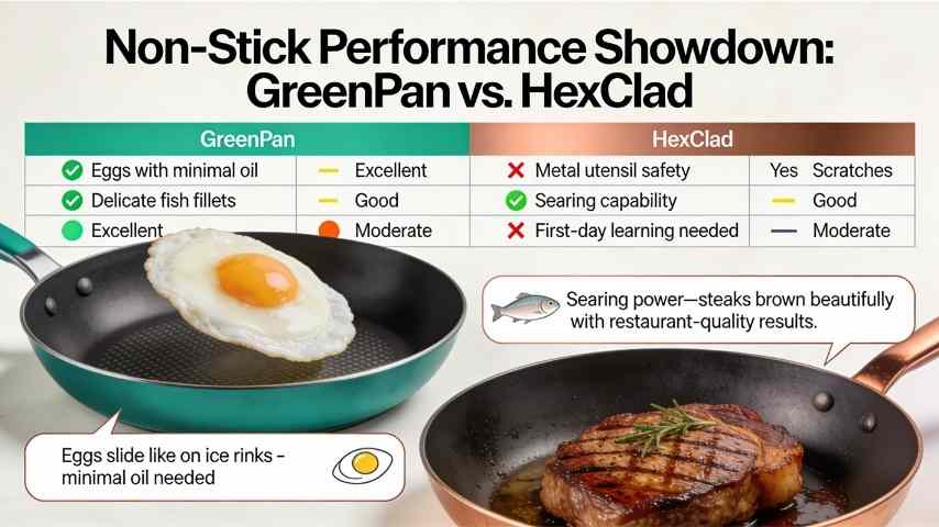 Non-Stick Performance Right Out of the Box