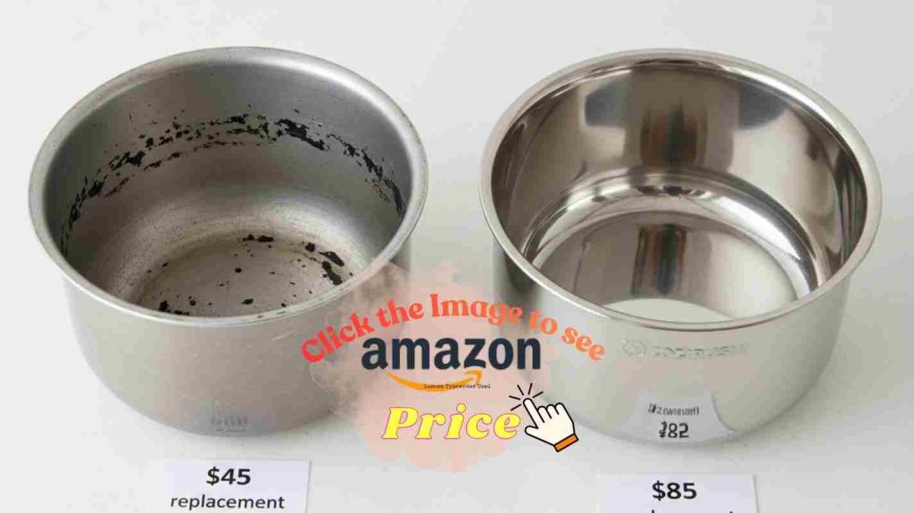 Pot durability - Inner pots showing wear vs. pristine condition