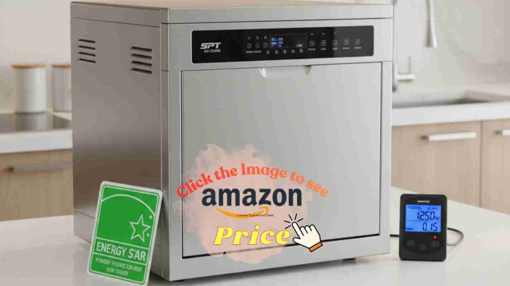 SPT SD-2224DS on white counter with a prominent green Energy Star badge and digital energy meter display.