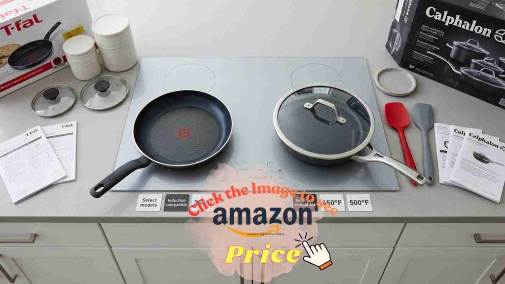 Calphalon beats T-Fal in oven safety, showing higher heat tolerance and broader stovetop-to-oven versatility.