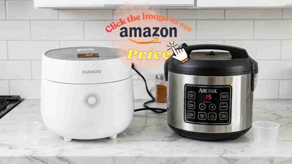 My Cuckoo and Aroma Rice Cooker 