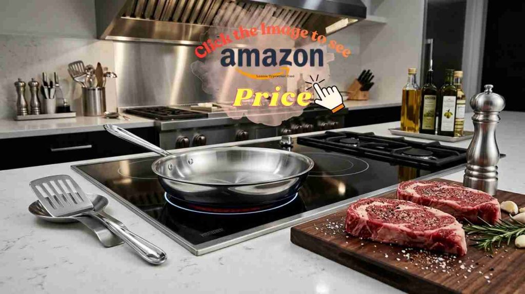 Tramontina Tri-Ply Clad and All-Clad D3 skillets shown as cookware picks for different buyers now