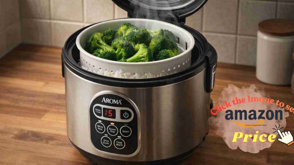 Aroma ARC-150SB steam tray rice and veggie cooker