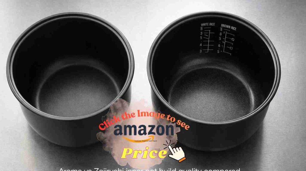 Aroma vs Zojirushi inner pot build quality compared