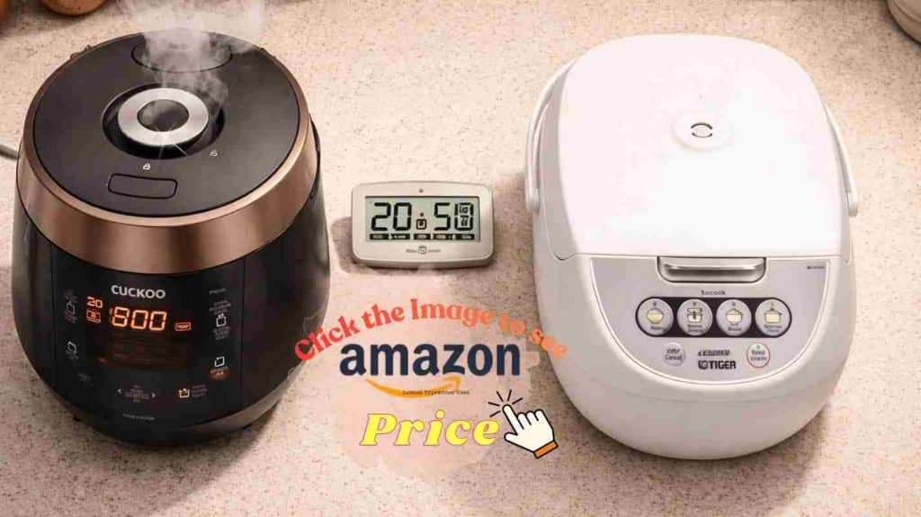 Cuckoo pressure vs Tiger Micom speed comparison