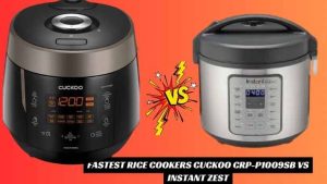 Fastest rice cookers Cuckoo CRP-P1009SB vs Instant Zest