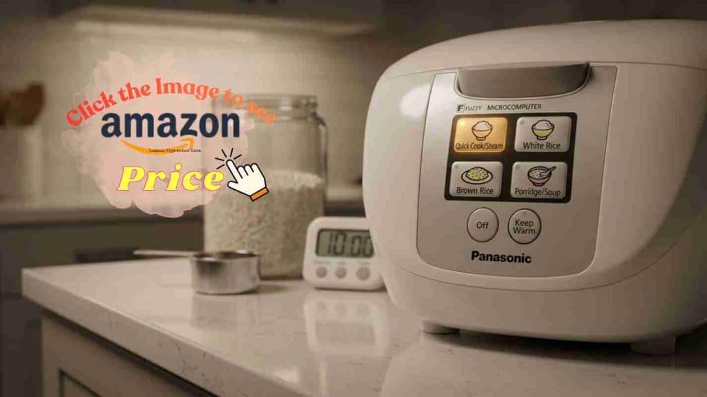 Panasonic quick cook: panel pot measure timer