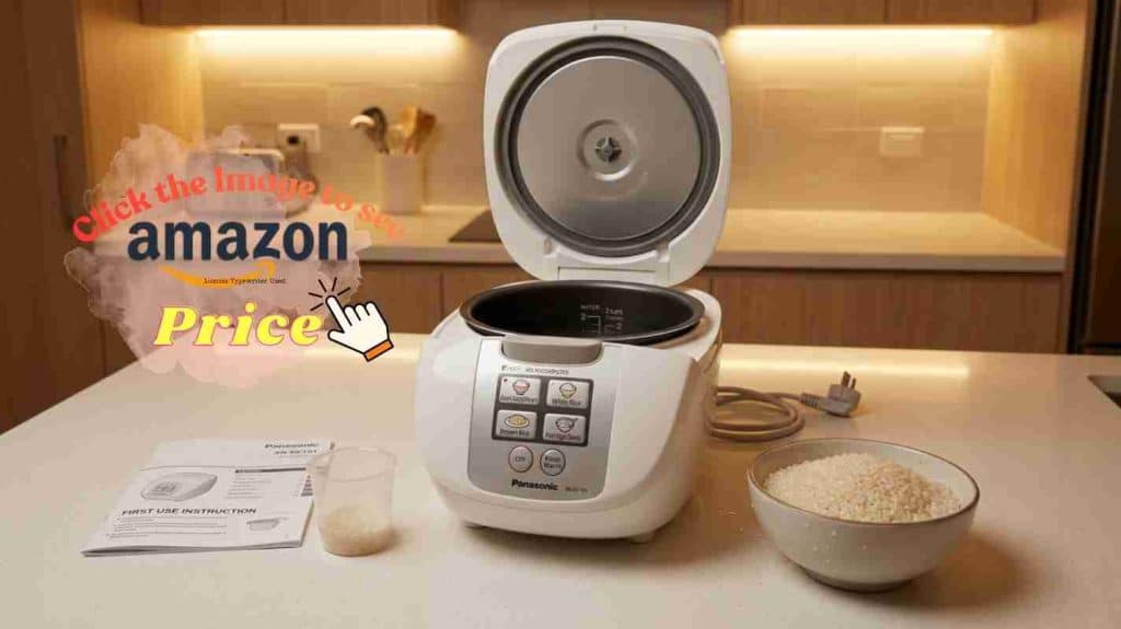 Panasonic rice start: cup bowl button pot