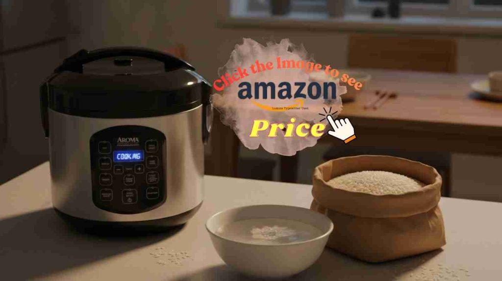  The small digital rice cooker starts cooking story