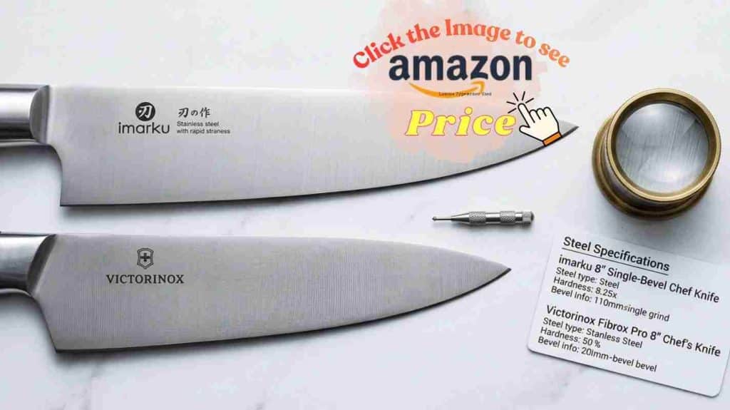 imarku & Victorinox Fibrox stamped steel blades