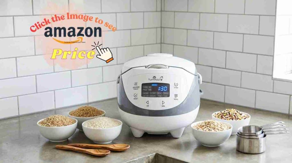 Yum Asia cooker with rice, grains, and porridge