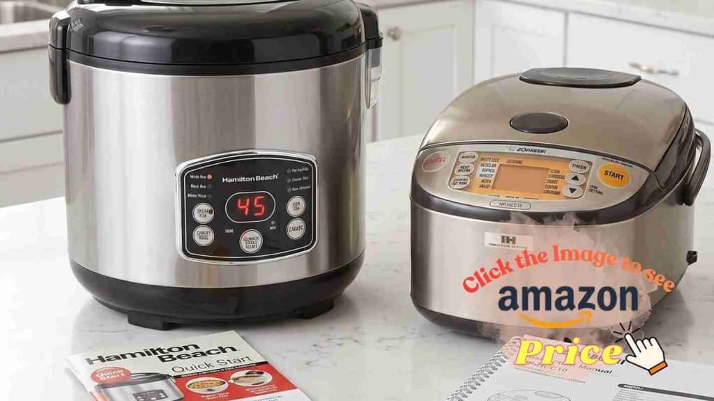 Hamilton Beach and Zojirushi quick-cook convenience scene