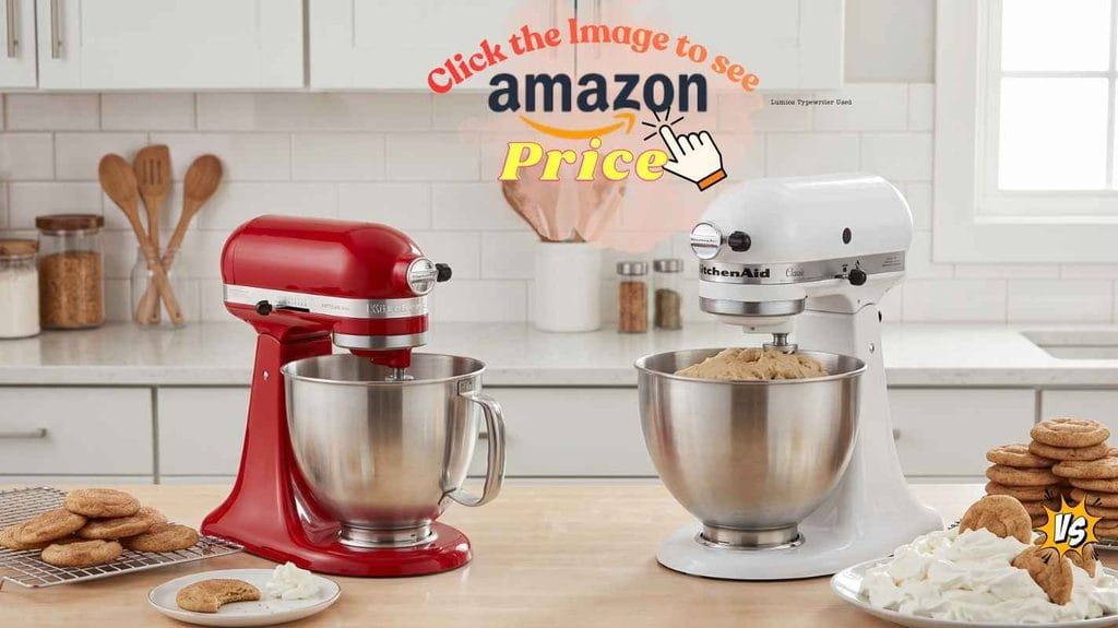 Compare KitchenAid Classic dough to smaller Mini.