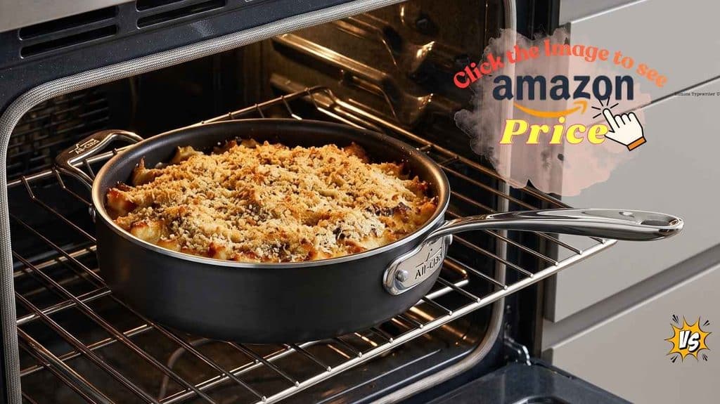 Reliable All-Clad pan bake result inside 500F oven