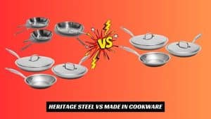 Heritage Steel vs Made In cookware
